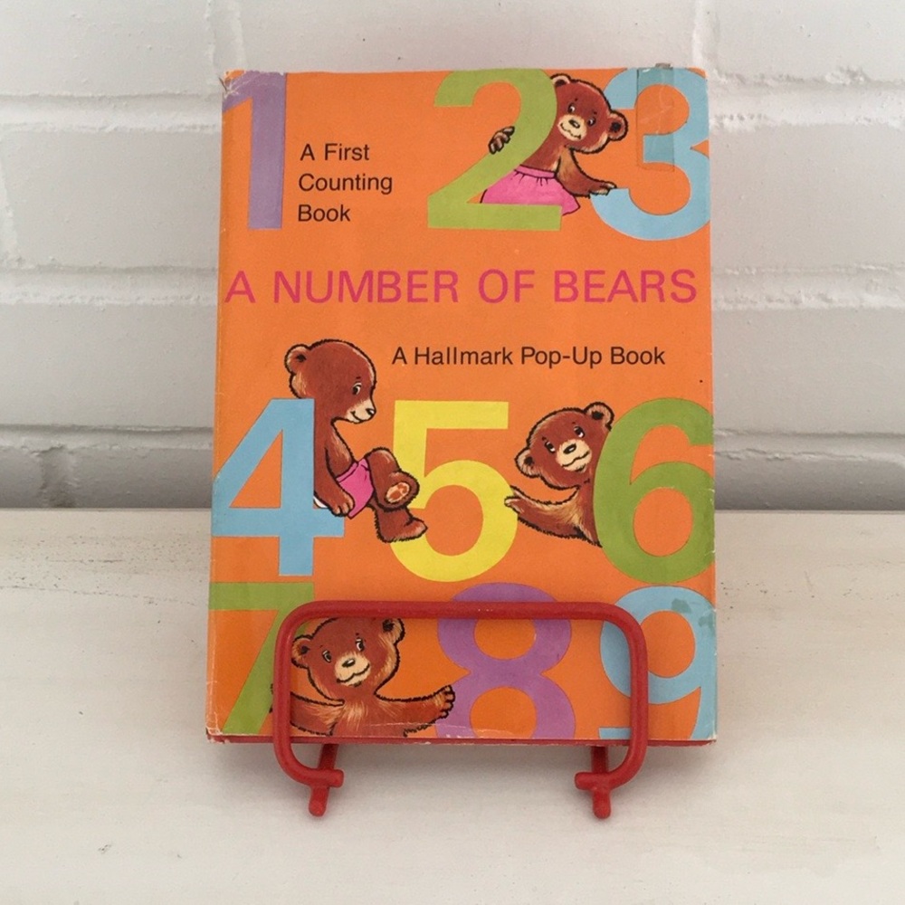 Old Style Classic Hallmark Pop-Up Counting Book For Kids